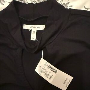 Maurices Elegant Black Blouse